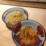 すし岩瀬 - 塩水雲丹と雲丹ご飯