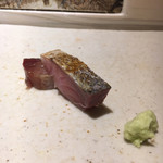 すし岩瀬 - 鯖の炙り