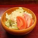 コウベエーワン - コースのサラダ