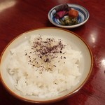 コウベエーワン - コースのライス