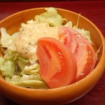 コウベエーワン - コースのサラダ