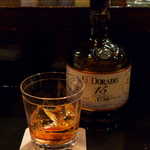 バー アトリウムギンザ - ガイアナ産のラム「エル・ドラド」15y。円熟の旨み