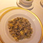 黄鶴 - ２０１７温色健美ランチ　２１００円（税込）キアヌを入れたシジミと海苔のスープ炒飯【２０１７年２月】