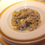 黄鶴 - ２０１７温色健美ランチ　２１００円（税込）キアヌを入れたシジミと海苔のスープ炒飯【２０１７年２月】