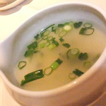 黄鶴 - ２０１７温色健美ランチ　２１００円（税込）キアヌを入れたシジミと海苔のスープ炒飯【２０１７年２月】