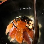 越後一会 十郎 - 鮭親子茶漬け