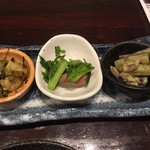 越後一会 十郎 - お通し接写
