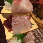 越後一会 十郎 - 白身魚三種