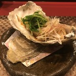 Wa Sousaku Kabuto - 焼き牡蠣ポン酢