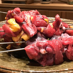 銀座 しのはら - 鼈の串刺し完了！