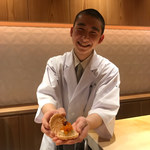 銀座 しのはら - 笑顔！