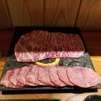 東京肉しゃぶ家 - 太田牛サーロイン タンしゃぶしゃぶ