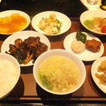 黄鶴 - ランチ　小皿定食　２７００円（税込）【２０１８年３月】