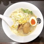 鶏スープらーめん かえもん - ラーメン【白】（790円）