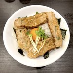 鶏スープらーめん かえもん - Cセットのつくね丼（360円）