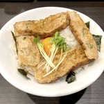 鶏スープらーめん かえもん - Cセットのつくね丼（360円）
