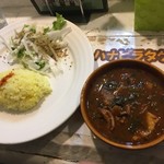 カレーブース とんがらし - ハナビラタケカレー