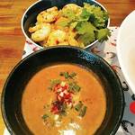 えびくらぶ - 甘海老を多量に使ったドロドロつけ汁。