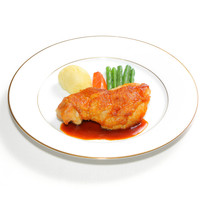 照り焼きチキン 季節野菜添え