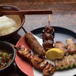 ＰＩＳＴＥ自慢の串焼き
