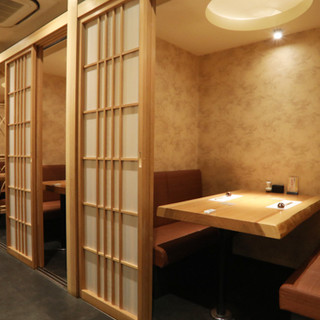 【半個室】4名様×3部屋