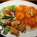 中嘉屋食堂 麺飯甜 - エビチリごはん