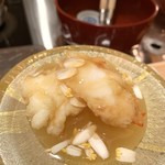 たきや - あかざえび　餡かけ　柚子の花