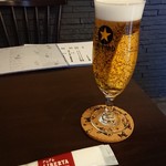 カフェリベルタ - ほろ酔いセットのビール