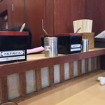 そばの神田 東一屋 - コンディメンツ。