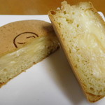 ながら - 今川焼クリーム断面