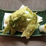 食彩厨房 甚兵衛 - 山菜の天ぷら