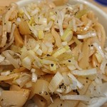 煮干そば 流。 - メンマご飯¥200