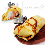 ヴァニーユ - いちごクレープ