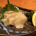 魚鮮水産 三代目網元 - 和歌山産の鯛の刺身！（２０１９．３．１５）