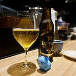 とんかつ七井戸 - SKL小瓶 500円　めちゃ軽いワイングラス