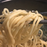 ラーメン道楽 - 大橋製麺のバリカタで