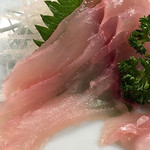 鯉とうなぎのまるます家 - 鯉生刺