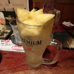 一八 - ゴツゴツパインサワー￥480