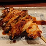 酉や 喜兵衛 - 手羽先タレ。