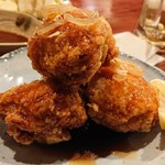 酉や 喜兵衛 - げんこつ揚げハーフ。