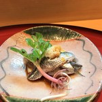 日本料理 尾前 - 広島産小イワシ