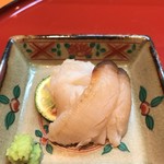 日本料理 尾前 - 岡山県産ミル貝