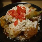 活イカ料理　いっか - いかと夏野菜の和風カレー天丼