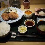 活イカ料理　いっか - いっかコロッケといかシューマイ定食