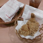 モスバーガー - モスチキン２つ
