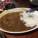 メシサカバ  トム家 - カレー（鹿肉）