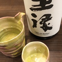 あなごと日本酒 なかむら - 大好きな王禄を1合で〜♪