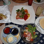 花仙庵 仙仁温泉 岩の湯 - パンの朝食