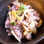 Tho Tho cá phé  - たけのこの混ぜご飯