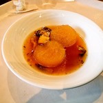 レストランイペア - だいこんと炙りチャーシューの煮物